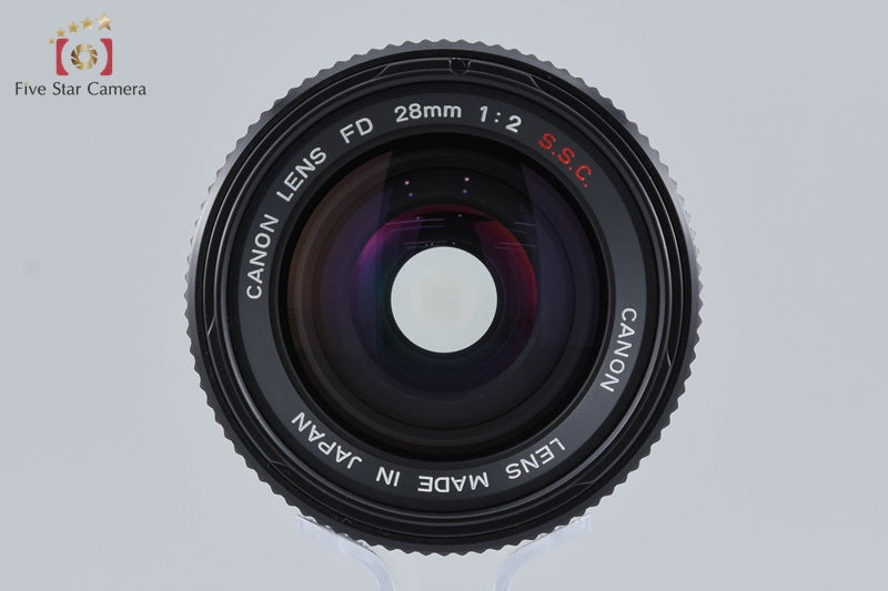 Canon FD 28mm f/2 S.S.C.