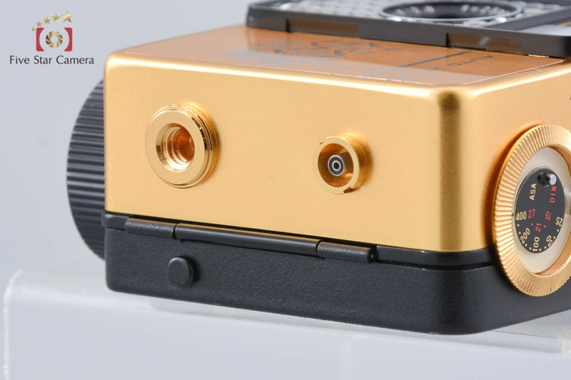 Ricoh Auto Half E Gold 35mm Point & Shoot Film Camera from Japan