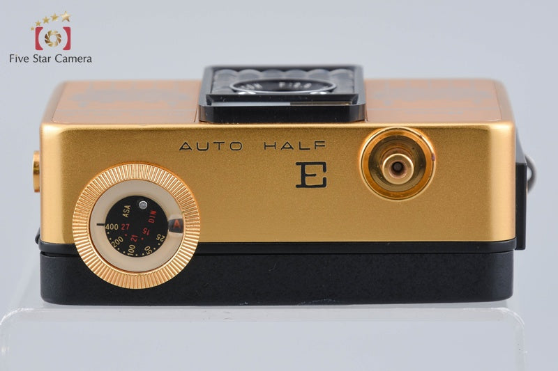 Ricoh Auto Half E Gold 35mm Point & Shoot Film Camera from Japan