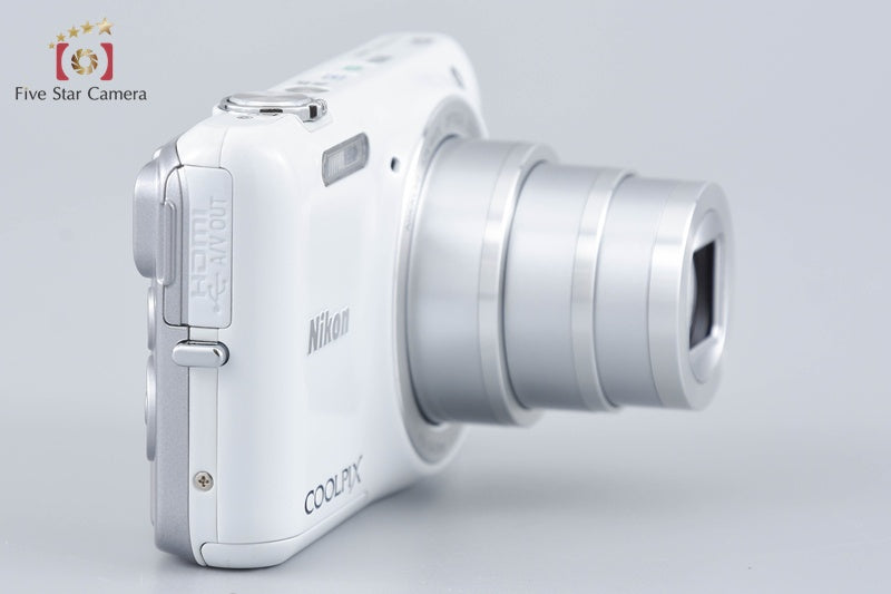Nikon COOLPIX S6600 Natural White 16.0 MP Digital Camera w/ Box