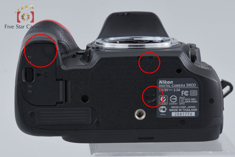 Nikon D600 24.3 MP Full Frame Digital SLR Camera Body