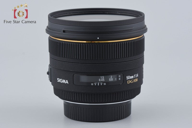 Sigma 50mm f/1.4 EX DG HSM for Nikon