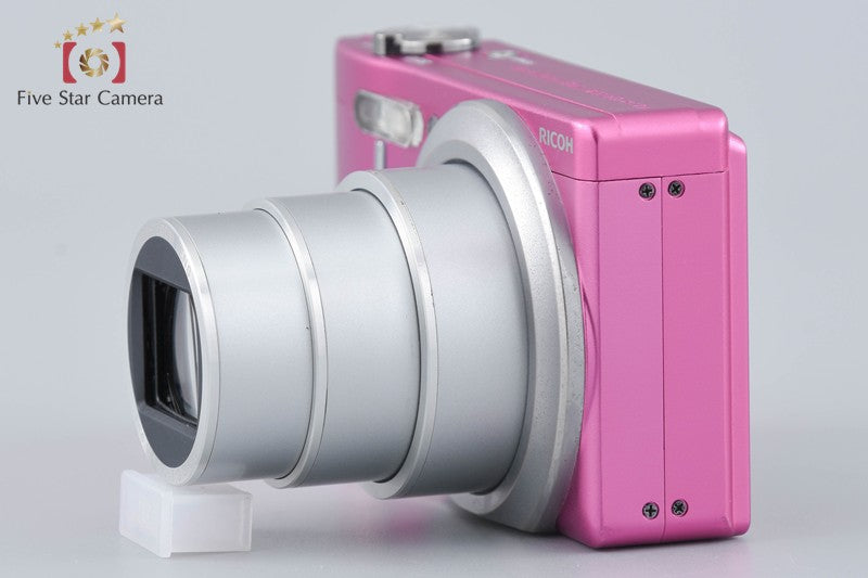 "Shutter count 3,402" Ricoh CX4 Purple Pink 10.0 MP Digital Camera