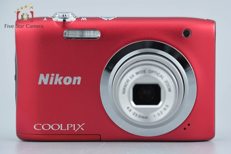 Nikon COOLPIX A100 Red 20.1 MP Digital Camera w/ Box