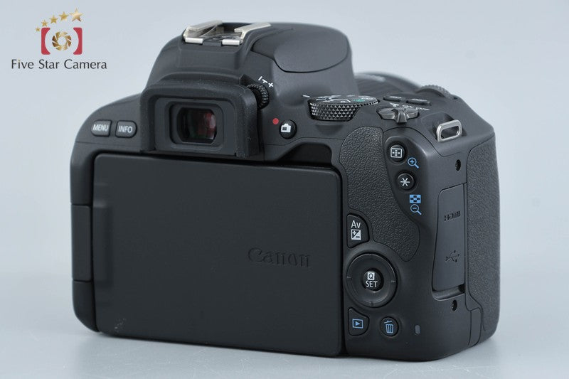 "Count 4,550" Canon EOS Kiss X9 / Rebel SL2 / 200D Black 24.2 MP DSLR 18-55 Lens