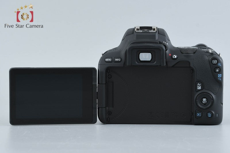 "Count 4,550" Canon EOS Kiss X9 / Rebel SL2 / 200D Black 24.2 MP DSLR 18-55 Lens
