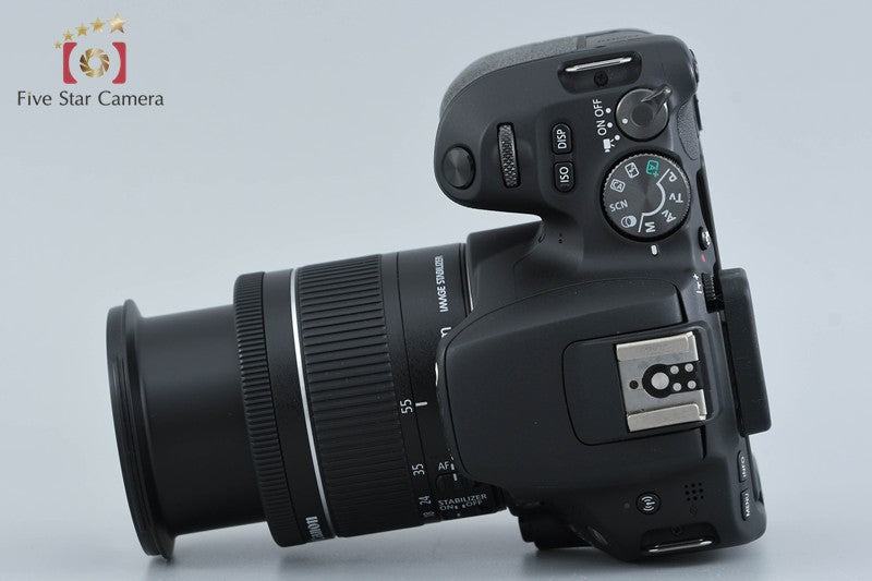 "Count 4,550" Canon EOS Kiss X9 / Rebel SL2 / 200D Black 24.2 MP DSLR 18-55 Lens