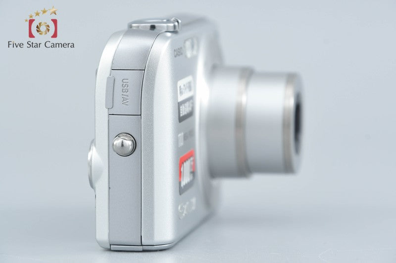 Casio EXILIM ZOOM EX-Z1050 Silver 10.1 MP Digital Camera w/ Box