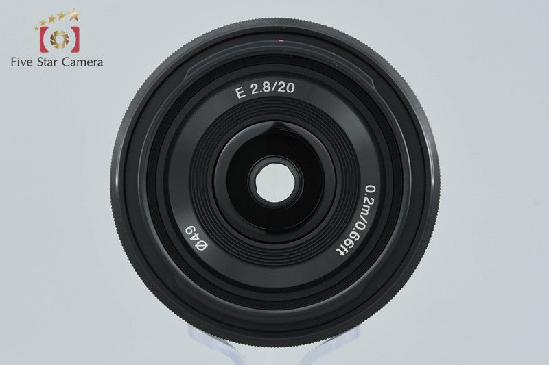 Sony E 20mm f/2.8 SEL20F28