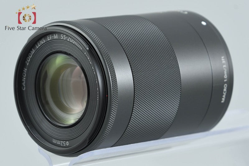 Canon EF-M 55-200mm f/4.5-6.3 IS STM Black