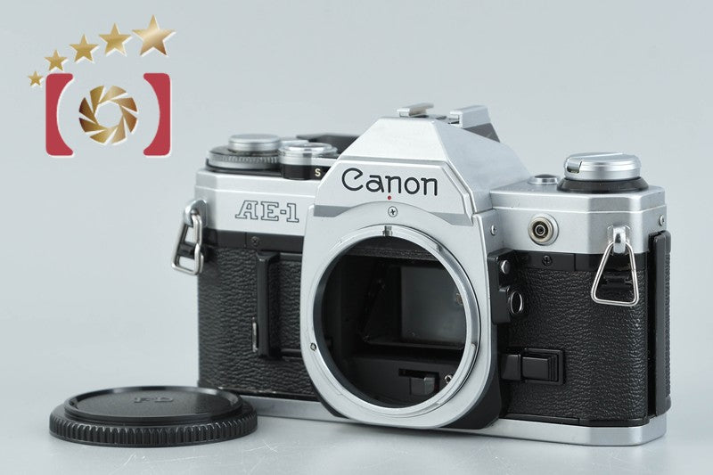 Canon AE-1 Silver 35mm SLR Film Camera Body