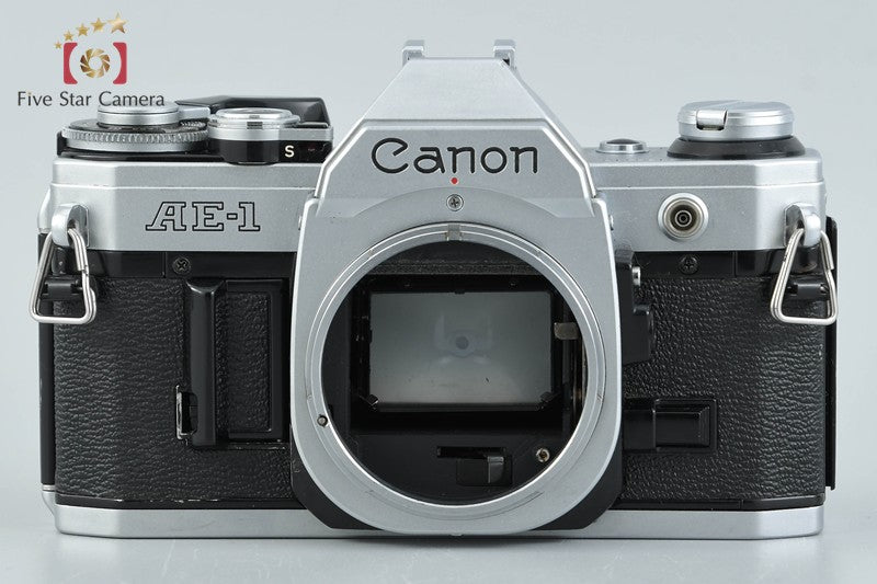 Canon AE-1 Silver 35mm SLR Film Camera Body