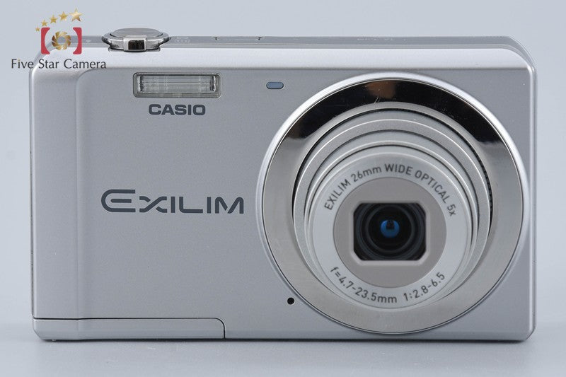 Casio EXILIM EX-ZS5 Silver 14.1 MP Digital Camera w/ Box