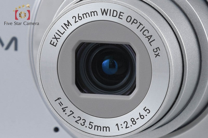 Casio EXILIM EX-ZS5 Silver 14.1 MP Digital Camera w/ Box