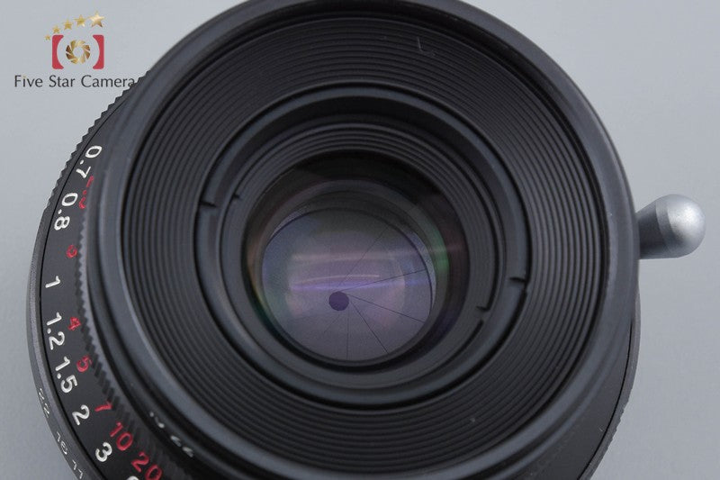 Voigtlander COLOR-SKOPAR 35mm f/2.5 MC Black L39 LTM Leica Thread Mount Lens