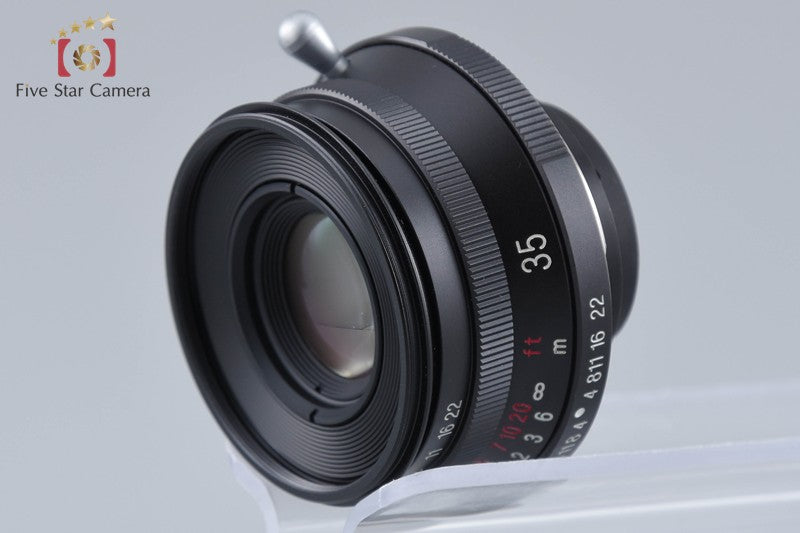 Voigtlander COLOR-SKOPAR 35mm f/2.5 MC Black L39 LTM Leica Thread Mount Lens