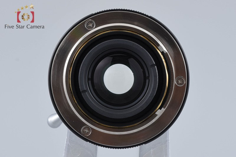 Voigtlander COLOR-SKOPAR 35mm f/2.5 MC Black L39 LTM Leica Thread Mount Lens