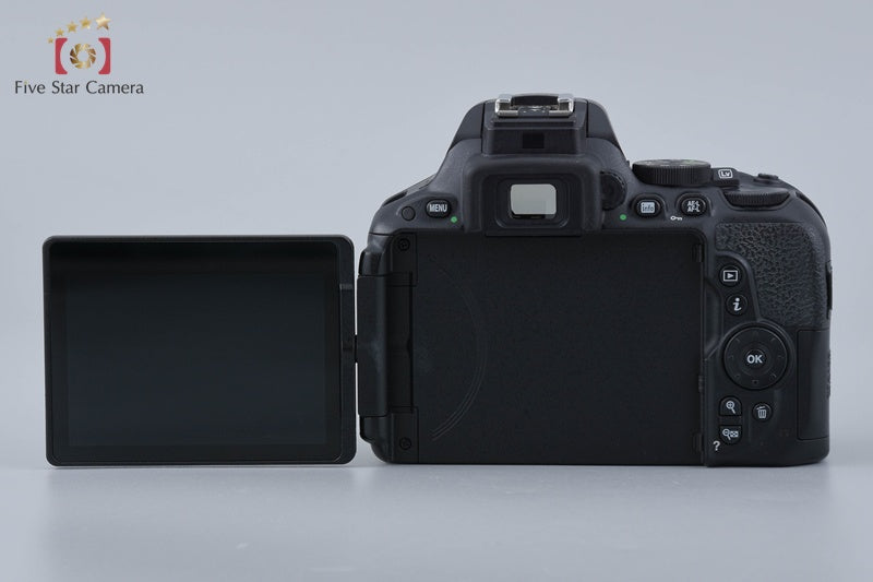 Nikon D5500 Black 24.2 MP DSLR Camera 18-55 VR II Lens w/ Box