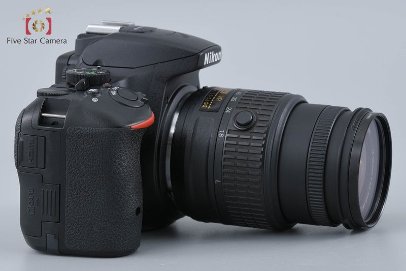 Nikon D5500 Black 24.2 MP DSLR Camera 18-55 VR II Lens w/ Box