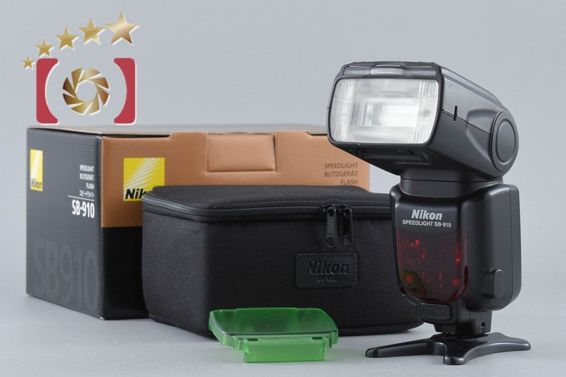 Nikon Speed Light SB-910 Shoe Mount Flash w/ Box