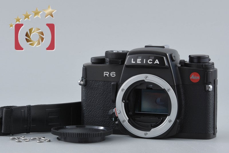 Leica R6 Black 35mm SLR Film Camera Body
