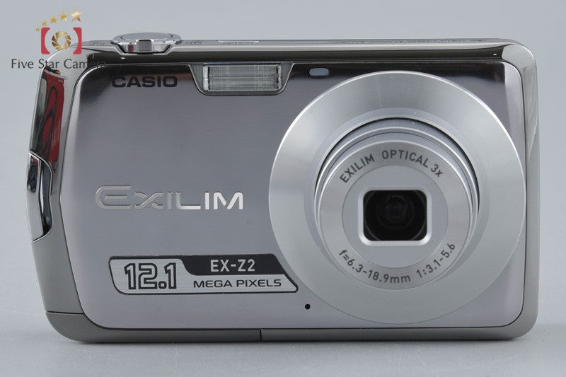Casio EXILIM EX-Z2 Silver 12.1 MP Digital Camera w/ Box
