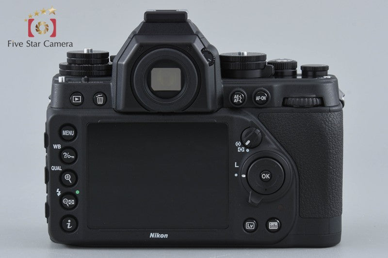 Count 27 Nikon Df Black 16.2 MP Full Frame Digital SLR Camera Body