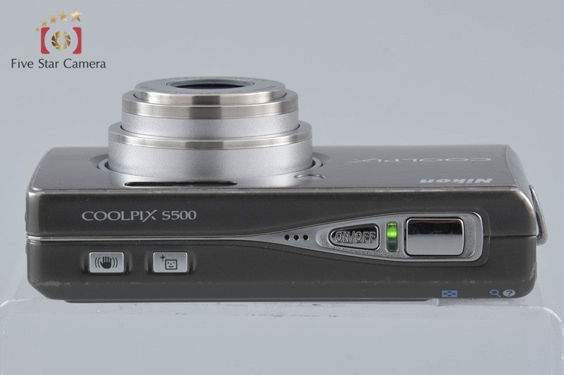 Nikon COOLPIX S500 Urban Black 7.1 MP Digital Camera