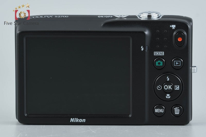 Nikon COOLPIX S2700 Silver 16.0 MP Digital Camera