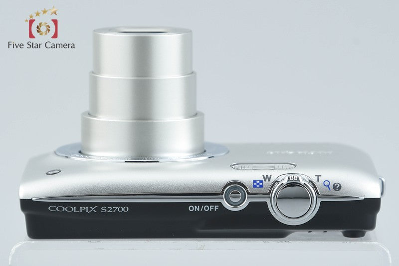 Nikon COOLPIX S2700 Silver 16.0 MP Digital Camera