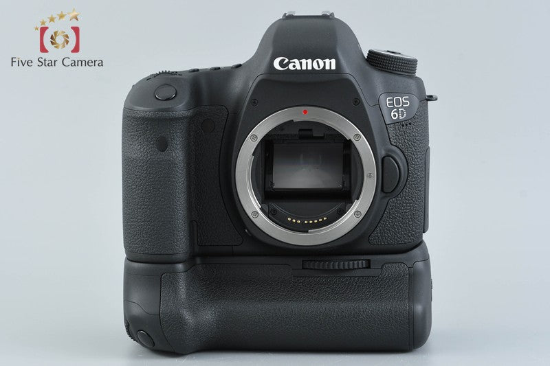 Count 649 Canon EOS 6D 20.2 MP Full Frame DSLR Camera + BG-E13 Battery Grip