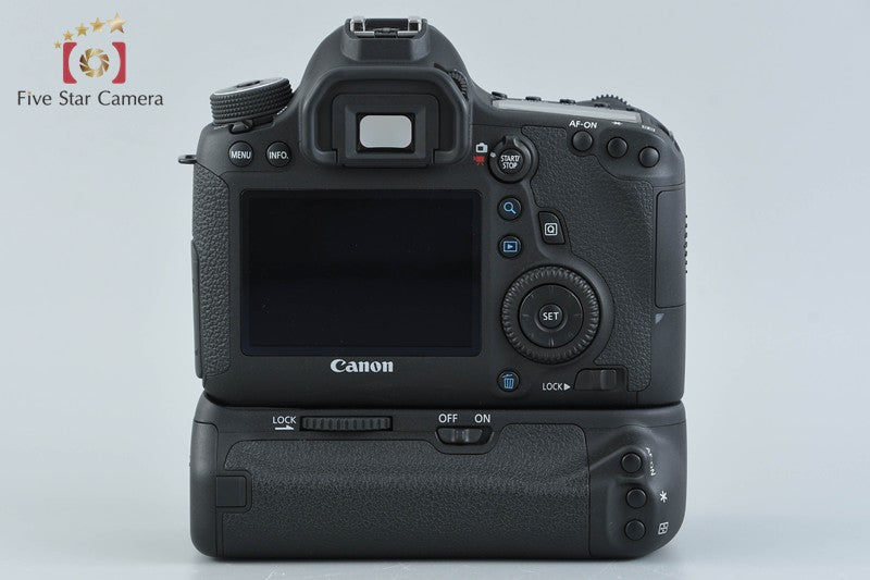 Count 649 Canon EOS 6D 20.2 MP Full Frame DSLR Camera + BG-E13 Battery Grip