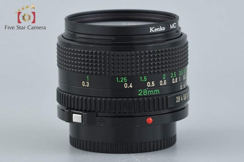 Canon New FD 28mm f/2.8