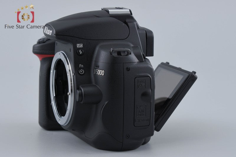 "Shutter count 1,161" Nikon D5000 12.3 MP DSLR Camera Body