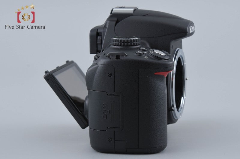 "Shutter count 1,161" Nikon D5000 12.3 MP DSLR Camera Body