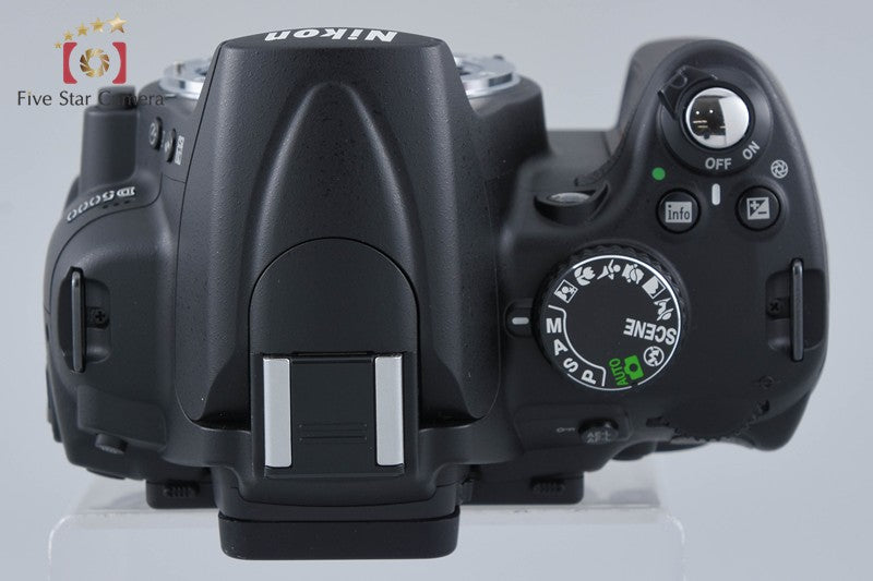 "Shutter count 1,161" Nikon D5000 12.3 MP DSLR Camera Body