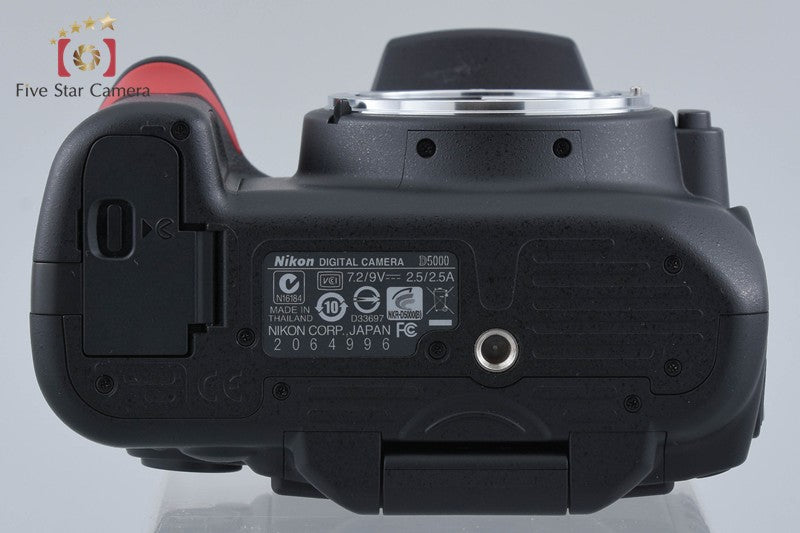 "Shutter count 1,161" Nikon D5000 12.3 MP DSLR Camera Body