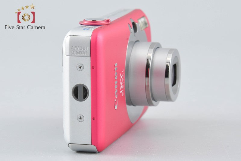 Canon IXY Digital 110 IS Red 10.0 MP Digital Camera w/ Box