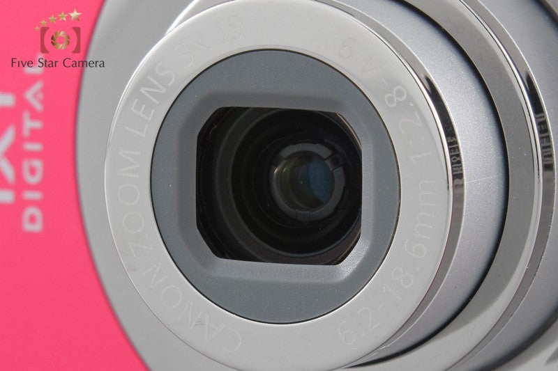 Canon IXY Digital 110 IS Red 10.0 MP Digital Camera w/ Box
