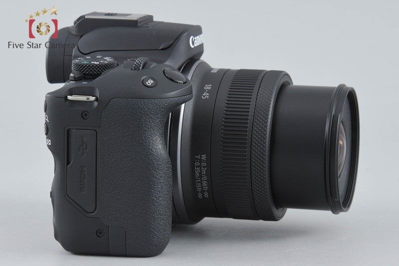 "Shutter count 2,000" Canon EOS R50 Black 24.2 MP RF-S 18-45 IS STM Lens