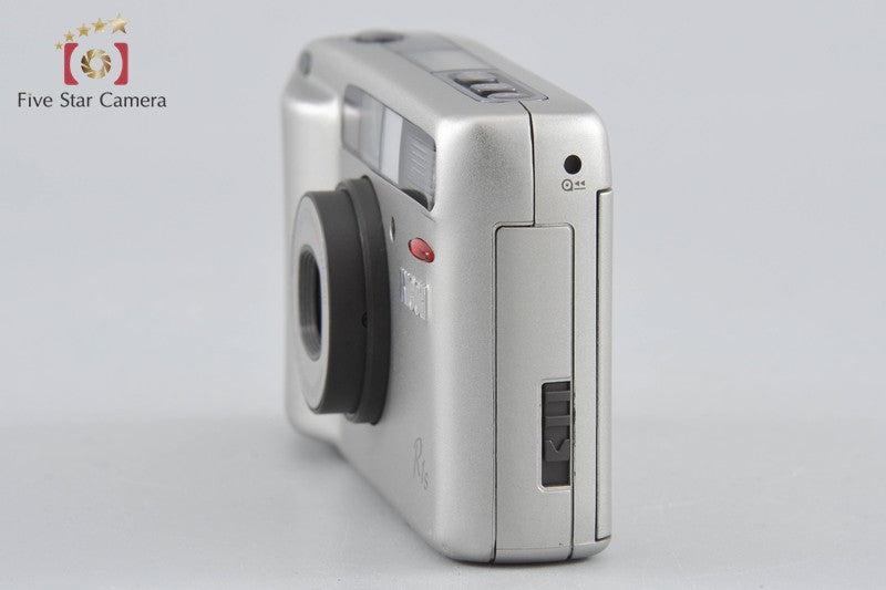Ricoh R1s Platinum Silver 35mm Point & Shoot Film Camera w/ Box