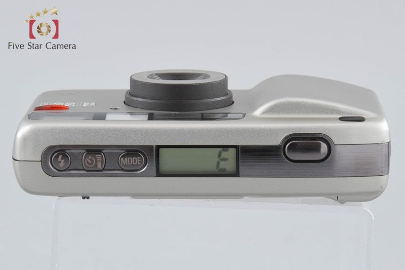 Ricoh R1s Platinum Silver 35mm Point & Shoot Film Camera w/ Box