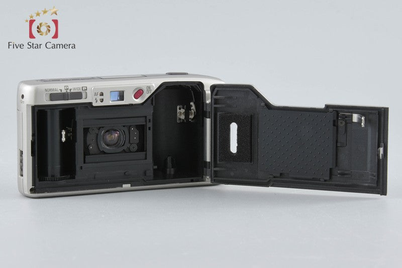 Ricoh R1s Platinum Silver 35mm Point & Shoot Film Camera w/ Box