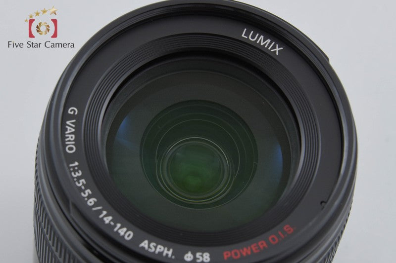 Panasonic LUMIX G VARIO 14-140mm f/3.5-5.6 ASPH. POWER O.I.S. Black H-FS14140