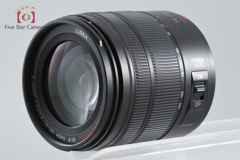 Panasonic LUMIX G VARIO 14-140mm f/3.5-5.6 ASPH. POWER O.I.S. Black H-FS14140