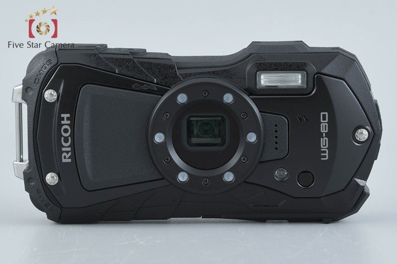 "Count 3" Ricoh PENTAX WG-80 Black 16.0 MP Waterproof Action Camera w/ Box