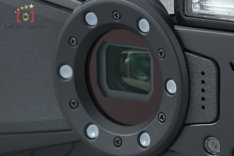 "Count 3" Ricoh PENTAX WG-80 Black 16.0 MP Waterproof Action Camera w/ Box