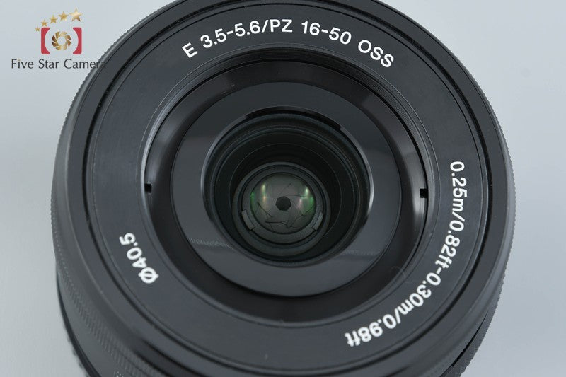 SONY E PZ 16-50mm f/3.5-5.6 OSS SELP1650 Black Sony E Mount