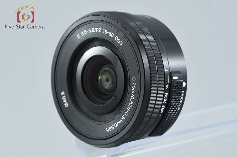 SONY E PZ 16-50mm f/3.5-5.6 OSS SELP1650 Black Sony E Mount