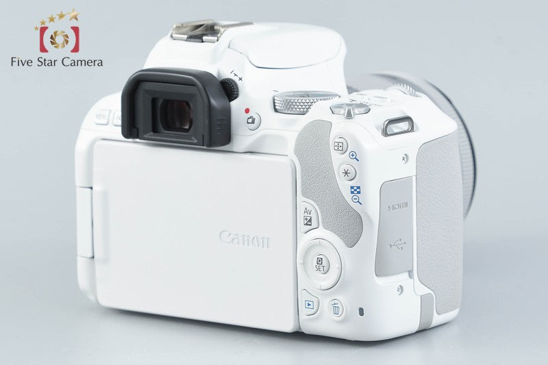 Canon EOS Kiss X9 / Rebel SL2 / 200D White 24.2 MP DSLR 18-55 IS STM Lens